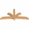 Ekena Millwork Davenport Timber Gable Bracket, Western Red Cedar, 84"W x 42"H x 5 1/2"D x 5 1/2"F, 12/12 Pitch GBW084X42X0606DAV00SWR - alternate 5